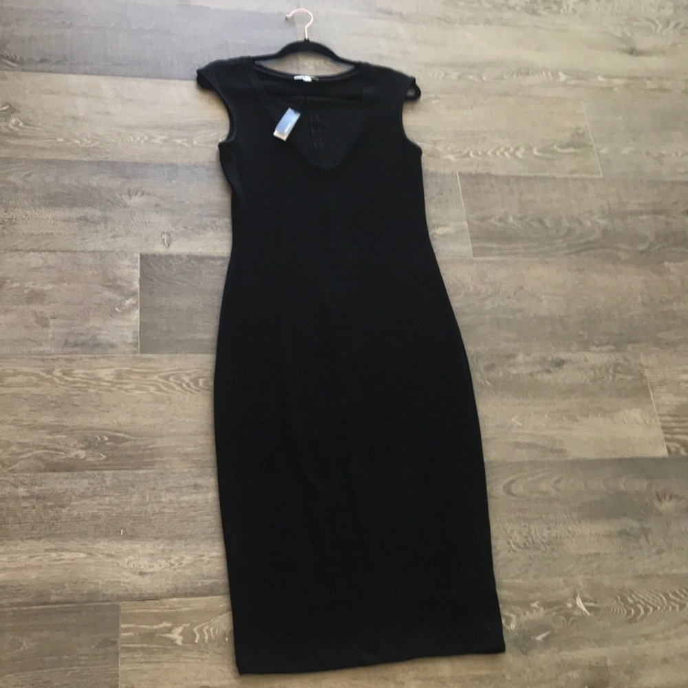 James Perse Cotton Midi Dress